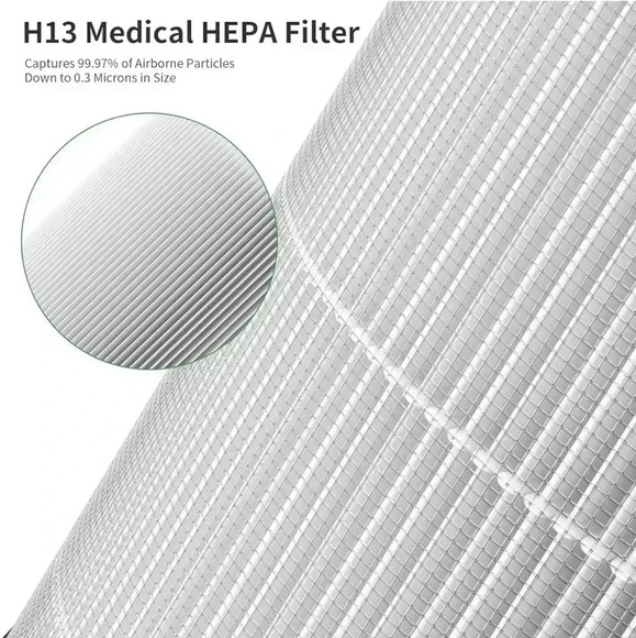 D09 Replacement‎ Filter Compatible with Tailulu Air Purifier H13 Grade True HEPA - Picture 9 of 11
